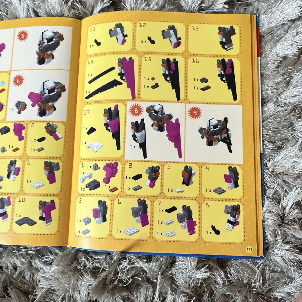 LEGO How to Build Space Explorers w/ LEGO Bricks Manual Booklet 2019 English